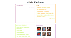 Desktop Screenshot of aliciakachmar.com