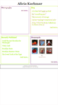 Mobile Screenshot of aliciakachmar.com